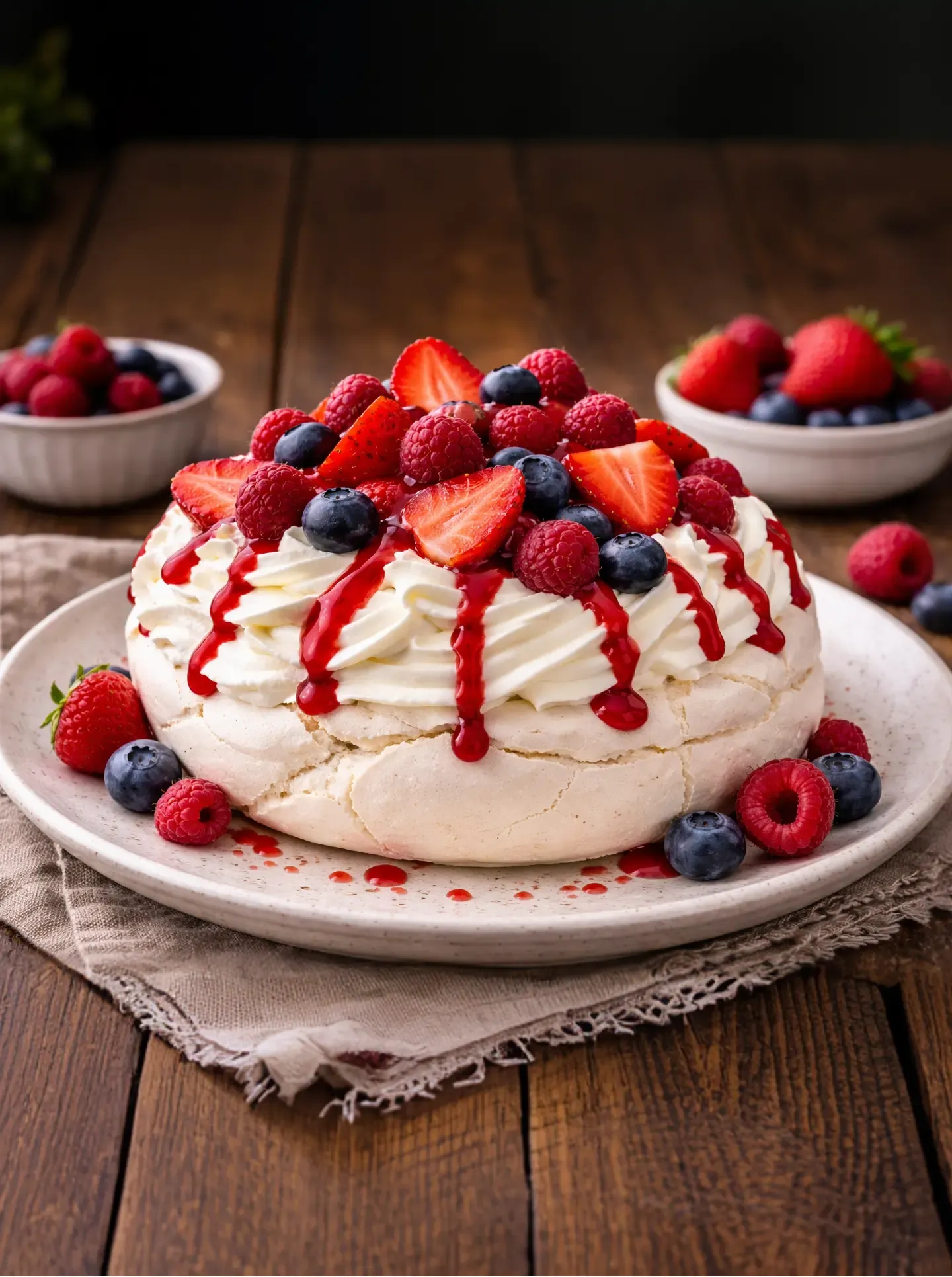 Merengón con Crema Chantilly