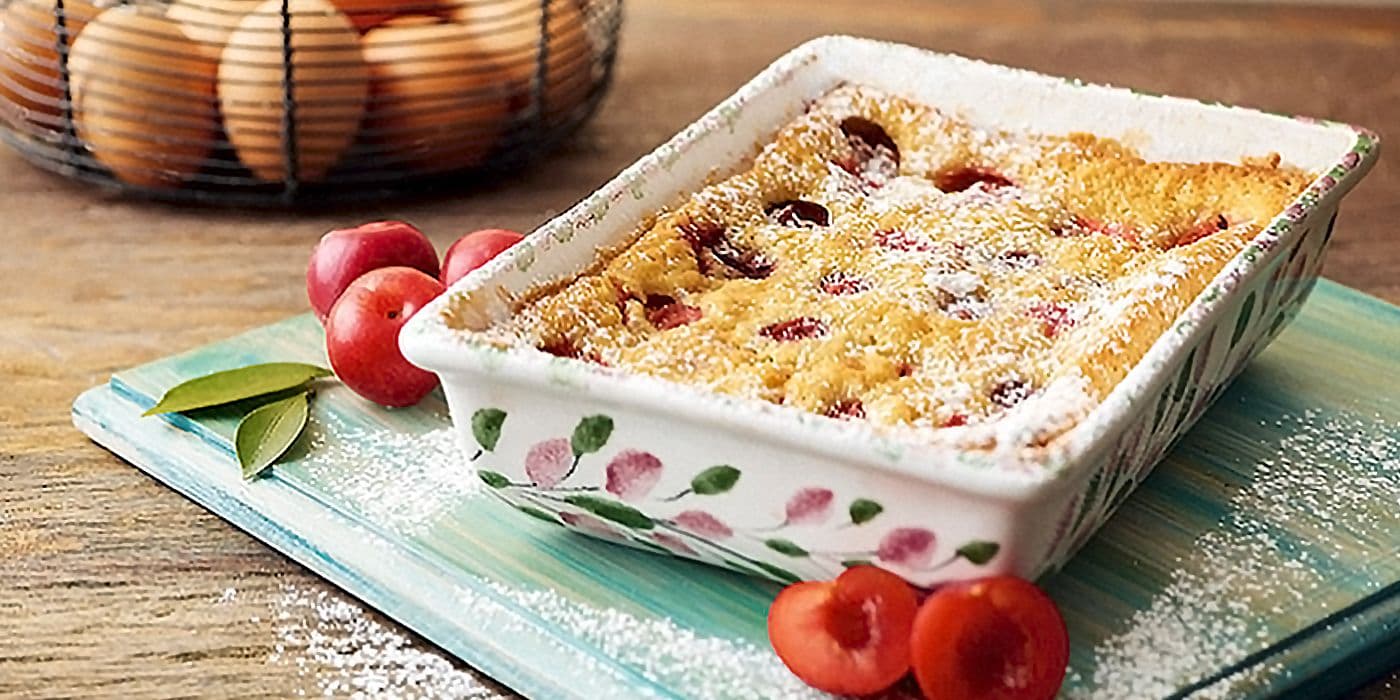 Postre de ciruelas al horno