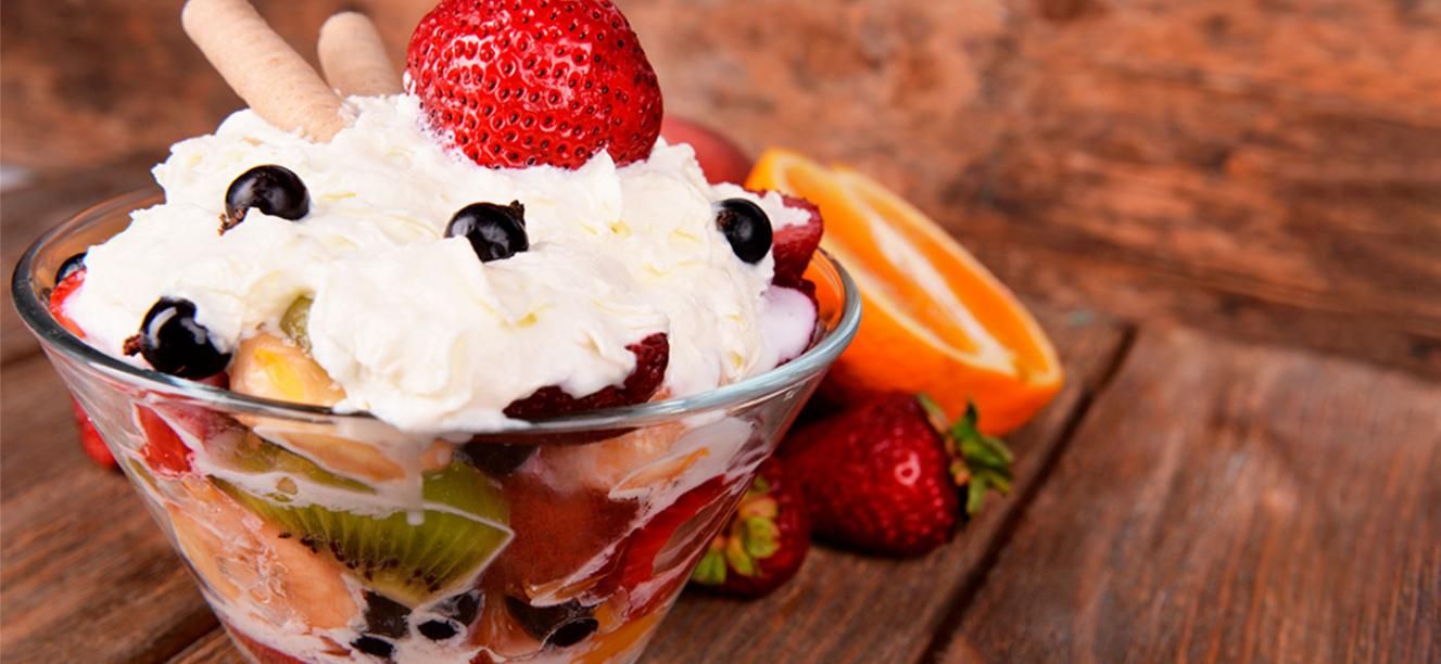 Postre de frutas a la Alqueria