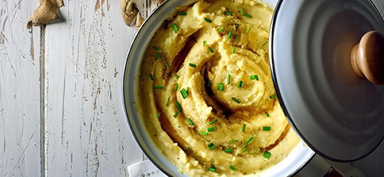 Pure de papa criolla y puerro