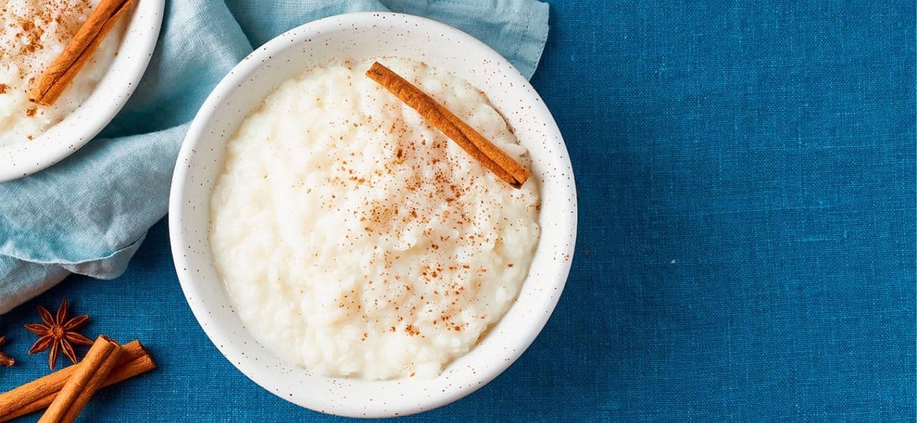 Arroz con leche cremoso