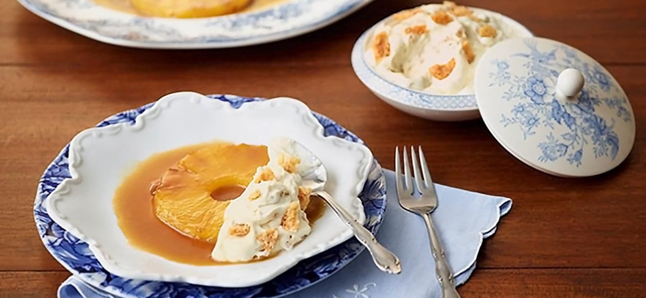 Postre de pina colada