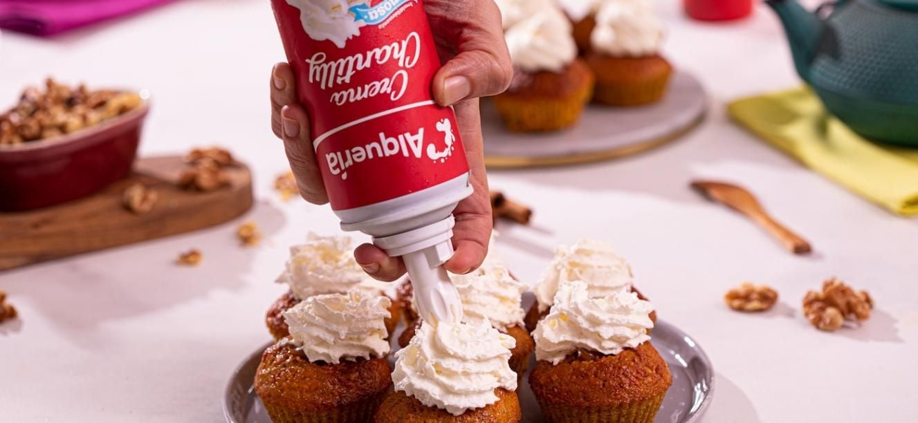 Mini tortas de zanahoria