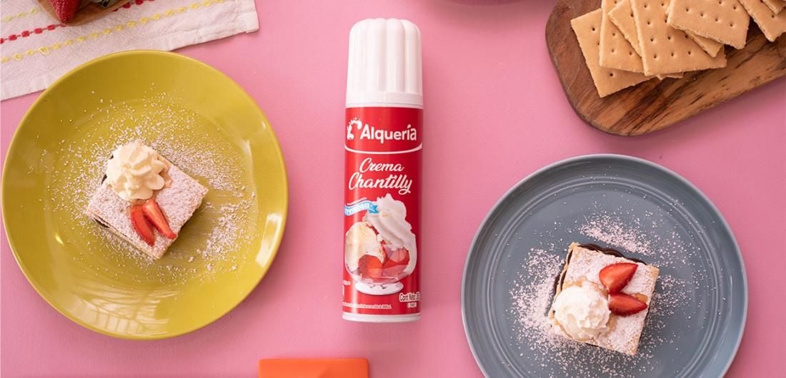 Recetas Dulces con Crema de Chantilly