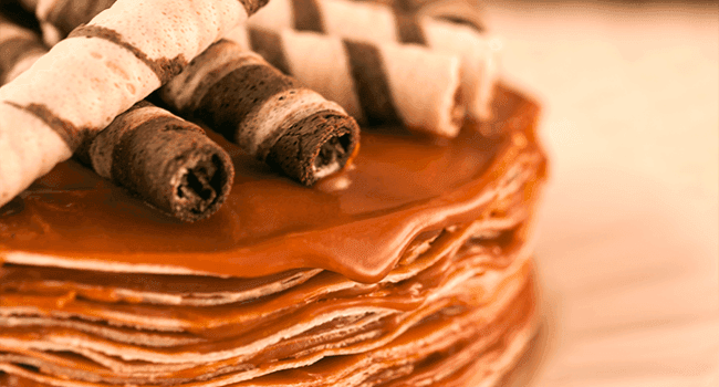 Torta fácil de Obleas