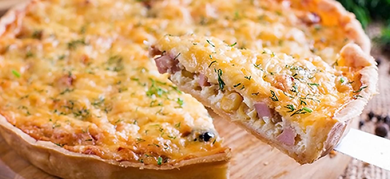 Torta de pan y jamon