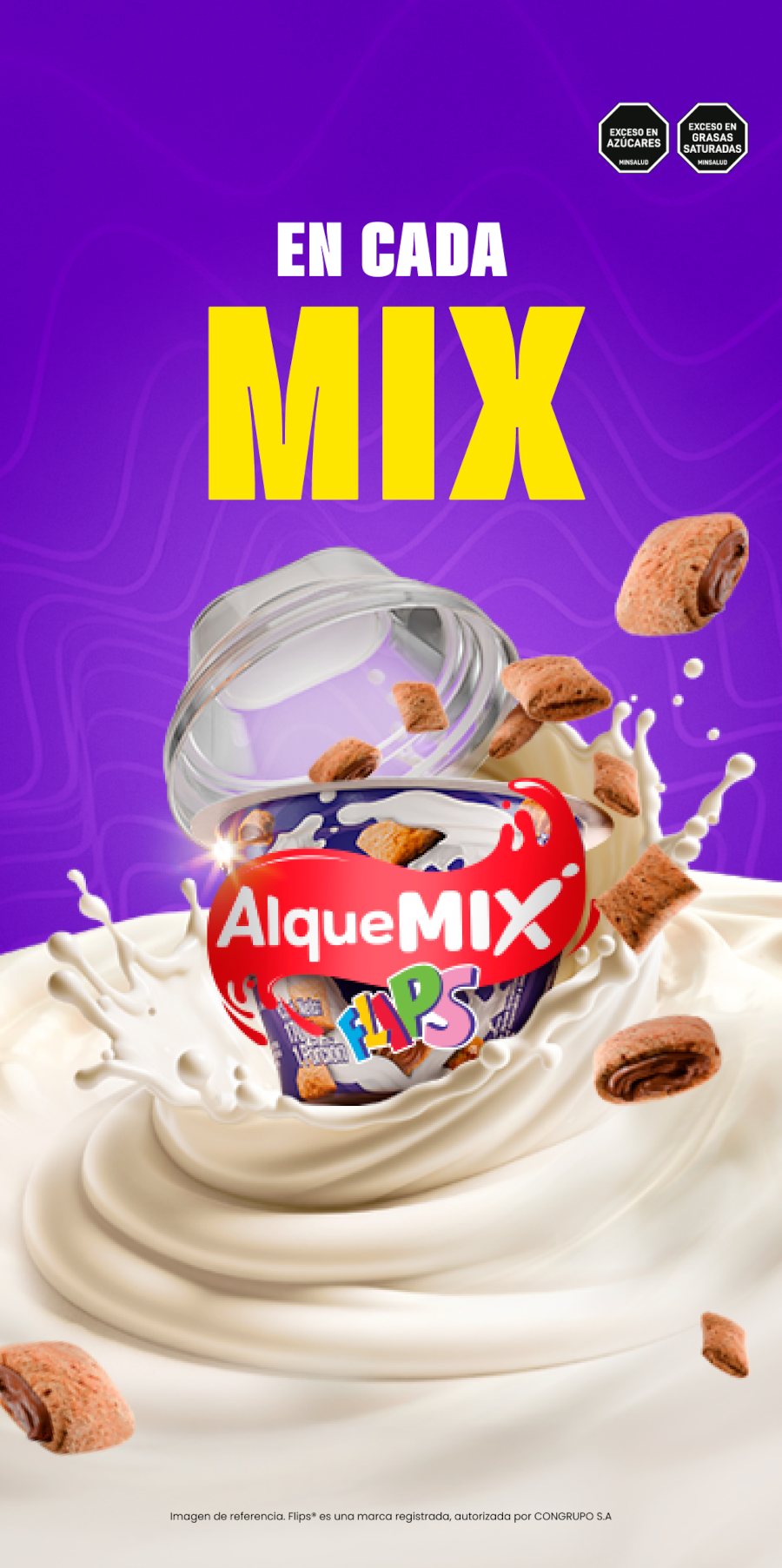 Alquemix con Milo — Que solo Alquería sabe hacer
