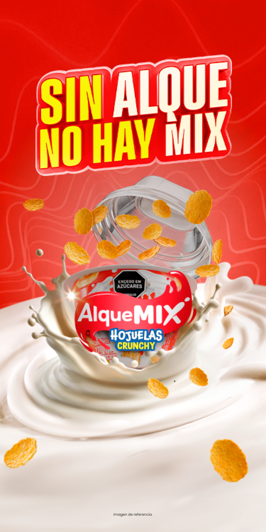 Alquemix con Hojuelas Crunchy — Sin Alque no hay mix