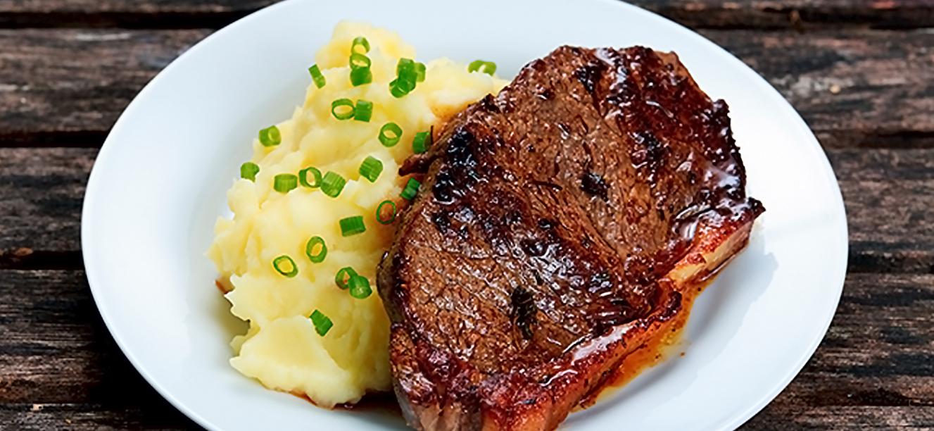 Carne De Res Con Papa Gratinada Crema De Leche Alqueria