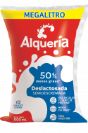 Leche Deslactosada 50% menos grasa Alquería Leche Deslactosada 50% menos grasa Alquería
