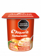 Yogurt Cuchareable Melocotón Alquería