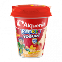 Dummie Fortikids Yogurt Melocotón Alquería