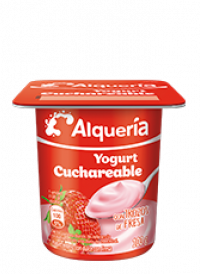 Yogurt Cuchareable Fresa Alquería