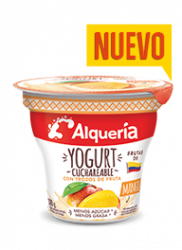 Yogurt cuchareable Sabor Colombia Mango